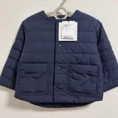 新品 キムラタン ノウズ ライトアウター ネイビー 90 スナップボタン