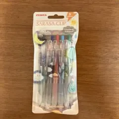 ZEBRA＊SARASA CLIP 0.5mm 5色セット