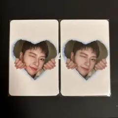 【2枚】ZB1 ゼベワン メテュ MAKESTAR ‎ハートフレーム トレカ②