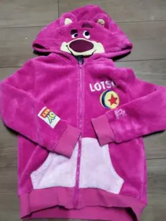120　ベビードール　トイ・ストーリー　ロッツォ　ピンク　フリース　アウター