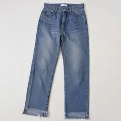 Mila owenミラオーウェン裾段差ストレートデニムパンツ 1