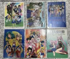 未開封品　セーラームーンS 下敷き 6枚セット