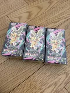 ポケカ　MEGAドリームex BOX 新品、未開封　シュリンク付き