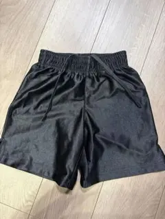 サッカー パンツ 130 黒　無地のサムネイル