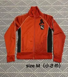 け*ん様 90's asics トラックジャケット M 赤（小さめ）