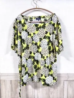 PART2 BY ジュンコシマダ 紫陽花Tシャツ LL