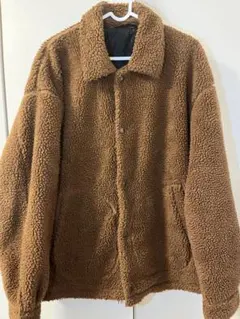 GU ウィンドプルーフボアコーチジャケット ブラウン