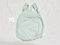 baby GAP ミントグリーンロンパース 6-12ヶ月
