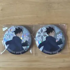 ハイキュー‼︎ ホログラム　トレーディング缶バッジ　雪合戦　黒尾鉄朗