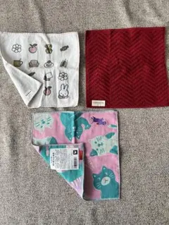 ハンカチ　3点セット