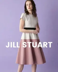 本日限定価格 JILL STUART Endy ROBE カラーブロックドレス