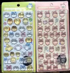 第二弾　ちいかわ ボンボン　ドロップシール　2枚セット①