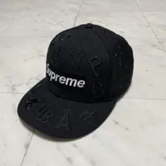 Supreme 59FIFTY ブラックキャップ 7 1/2 New Supreme Bones Box Logo New Era Black 7 1/2 | eBay