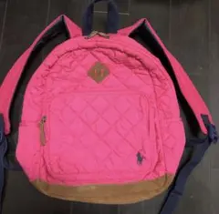 値下げ中‼️Polo Ralph Laurenピンクリュックy2k achieve - メルカリ