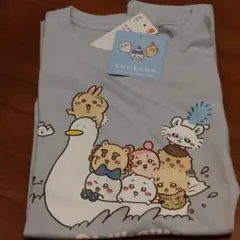 ユニクロ映画ちいかわコラボ 160半袖Tシャツ全員集合レディースMのサムネイル