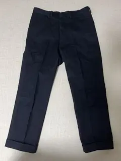 Pt. Alfred インディゴ スラックス 綿M ネイビー デニム　チノパン