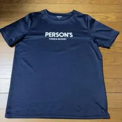 PERSON'S TOWN&RESORT 速乾半袖Tシャツ ネイビー LL