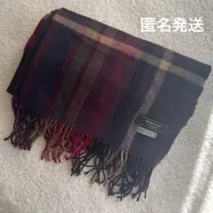 少し難あり・BEAMS LIGHTS ウール100% 大判ストール