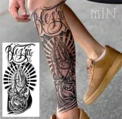 【新作】ジャグアタトゥーシール＊CB-027 祈り　プレイングハンズ