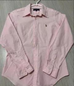 ラルフローレン Ralph Lauren 150 長袖シャツ ピンク