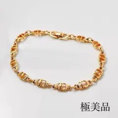 極美品 ディオール dior CD ブレスレット ゴールド レディース Y889のサムネイル