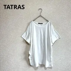 TATRAS タトラス オーバーサイズTシャツ ワイドシルエット ホワイト Fのサムネイル