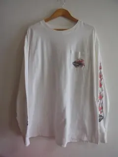 USA製 ハーレーダビッドソン フレイム 長袖 Tシャツ ロンT 2XL