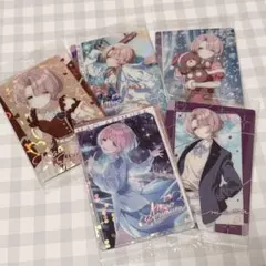 【匿名配送】学マス ウエハース 有村麻央 5枚セット