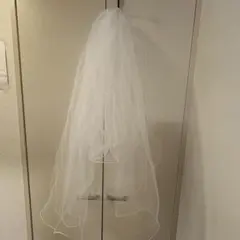 【美品】ウェディングベール・グローブセット　結婚式