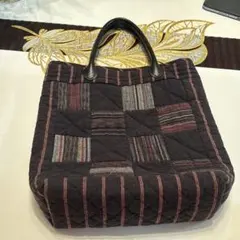 パッチワークデザイン トートバッグ