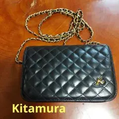 Kitamura 黒 ショルダーバッグ