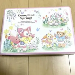 カムファインドスプリング アソーテッド スウィーツ ダッフィー＆フレンズ 空缶