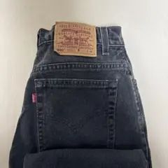 Levi's ブラックデニム　古着
