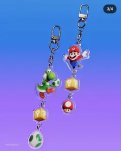 マリオ ゲームアイテム キーホルダー キーホルダー アイテムボックス マリオカートワールドNintendo TOKYO