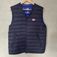DANTON ネイビー ダウンベスト 42