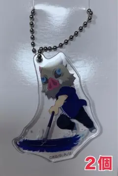 ☆ 鬼滅の刃　ローソン限定　アクリルキーホルダーA　嘴平伊之助