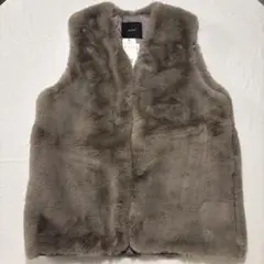 リエディ ファーベスト モカグレー タグ付き新品未使用 Mサイズ