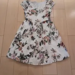 JILLSTUART 花柄 ノースリーブ ひざ上丈ワンピース