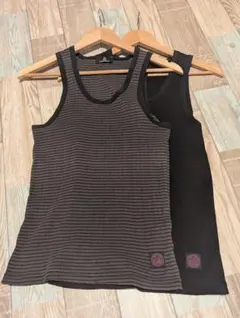 Y2K 291295 タンクトップ 2色セット