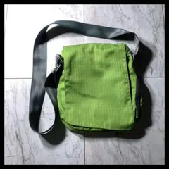 00s Patagonia ショルダーバッグ ゲッコーグリーン Y2K