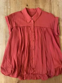 未使用/25ss/fog linen work｜ヘルミ トップ ブラウス - メルカリ