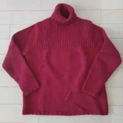 赤ニット ニット