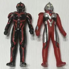 ダークザギ　ウルトラマンネクサス　ジュネッス　ライブサイン　ソフビ　セットのサムネイル