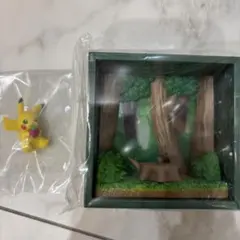 ポケモンフレーム 深緑の森　ピカチュウ
