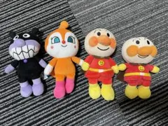 アンパンマンぬいぐるみ　4点セット