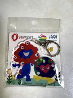 ミャクミャク　トゥンクトゥンク　アクリルキーホルダー