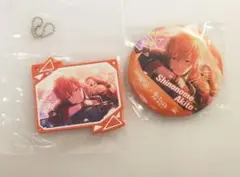 プロセカ✕あんスタ　東雲彰人　一番くじ　D賞缶ミラー＋E賞ラバーキーホルダー