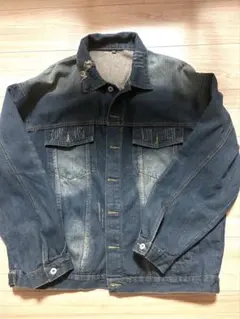 XXL ダークブルー デニムジャケット【未使用】