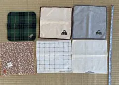 ブランドタオルハンカチセット 6枚組