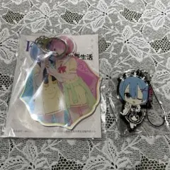 Re:ゼロから始める異世界生活 レム ラム デカキーホルダー ラバスト リゼロ